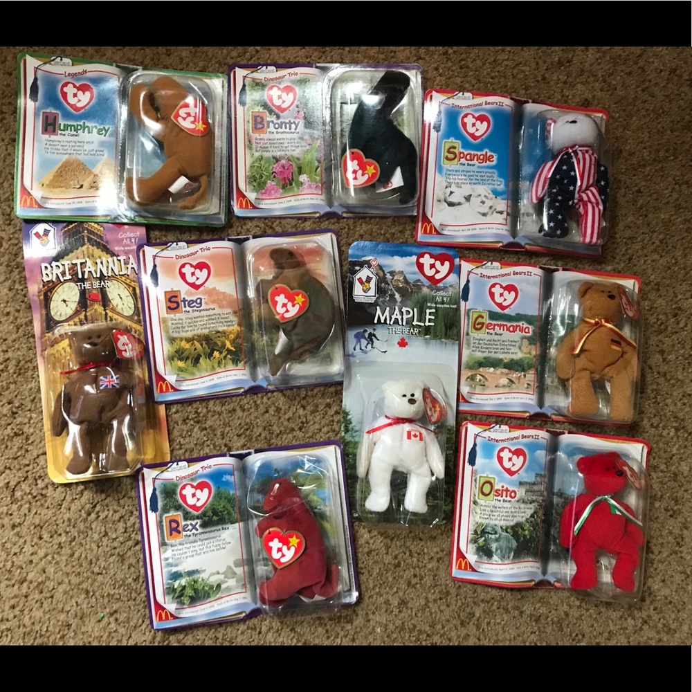 Ty Beanie Babies (Rare) New